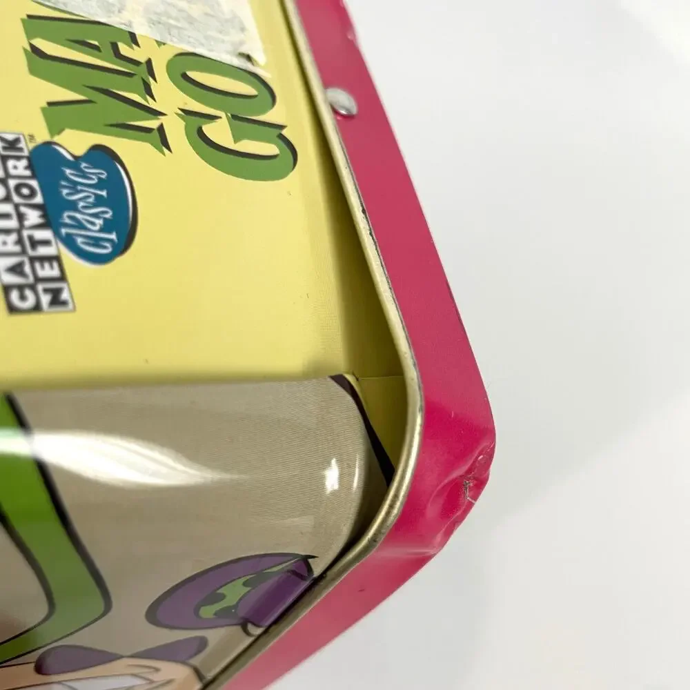 Vintage Cartoon Network 1999 Manila Gorilla Metal Lunch Box 7x6x3 Rare - Picture 2 of 12